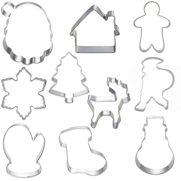 baking moulds 10pcs cookie tools cutter mould biscuit press icing set stamp mold dessert christmas kitchen gadgets wholesale lot
baking moulds 10pcs cookie tools cutter mould biscuit press icing set stamp mold dessert christmas kitchen gadgets wholesale lot