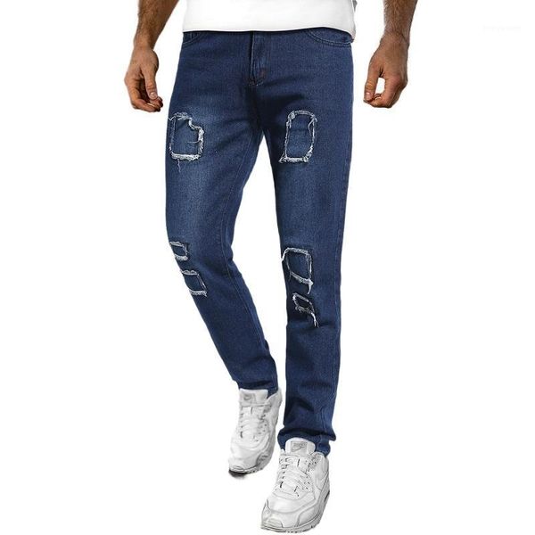spring style spodnie jeansowe ripped stitching fashion baggy jeans trend hip-hop loose men's denim pantalon, Blue
spring style spodnie jeansowe ripped stitching fashion baggy jeans trend hip-hop loose men's denim pantalon, Blue