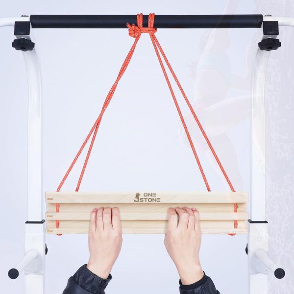 portable hangboard pull up bar as rock climbing training board with edges, fingerboard for bouldering cords, slings and webbing
portable hangboard pull up bar as rock climbing training board with edges, fingerboard for bouldering cords, slings and webbing