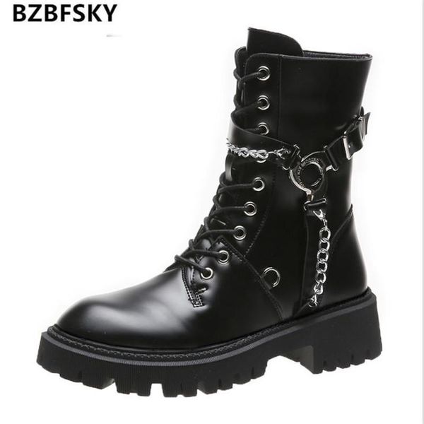 boots frauen zip metall ketten niet motorrad stiefel schuhe super high heels plattform stiefeletten punk rock gothic biker stie, Black
boots frauen zip metall ketten niet motorrad stiefel schuhe super high heels plattform stiefeletten punk rock gothic biker stie, Black