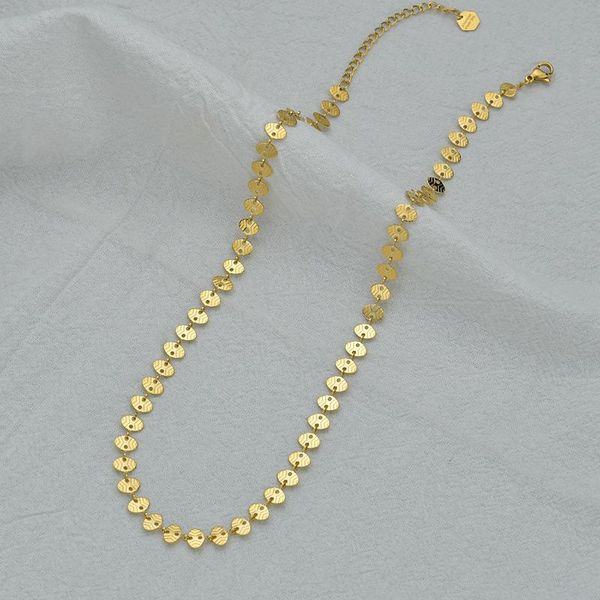 chokers allme wholesale gold color linked small circle chain necklace for women oval sequined necklaces jewellery, Golden;silver
chokers allme wholesale gold color linked small circle chain necklace for women oval sequined necklaces jewellery, Golden;silver