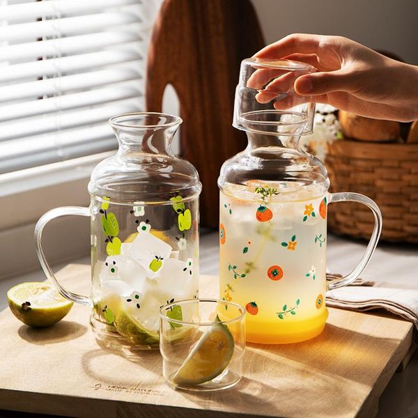 wine glasses 2pcs one pot cup set cartoon transparent heat-resistant glass coffee cold drink milk tea mugs with handle cover
wine glasses 2pcs one pot cup set cartoon transparent heat-resistant glass coffee cold drink milk tea mugs with handle cover