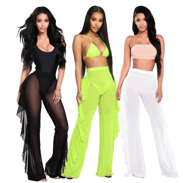 women's pants & capris mesh beach women super stretch sun protection straight high waist ruffles loose summer cool comfortable, Black;white
women's pants & capris mesh beach women super stretch sun protection straight high waist ruffles loose summer cool comfortable, Black;white