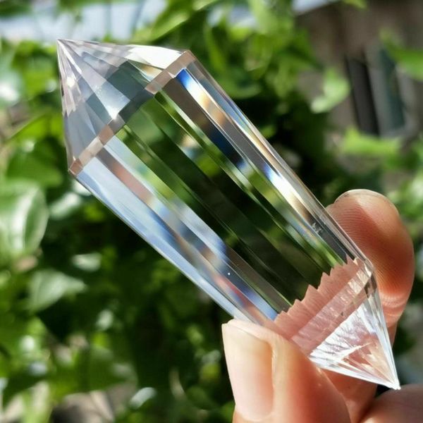 decorative objects & figurines 24sided natural clear double terminated vogel inspired crystal wand
decorative objects & figurines 24sided natural clear double terminated vogel inspired crystal wand