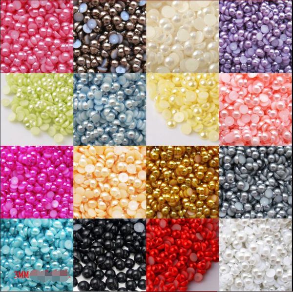 3mm half round pearl decorative objects & figurines abs flat bottom surface color loose clothing handmade materials mermaid magic pearls acc
3mm half round pearl decorative objects & figurines abs flat bottom surface color loose clothing handmade materials mermaid magic pearls acc