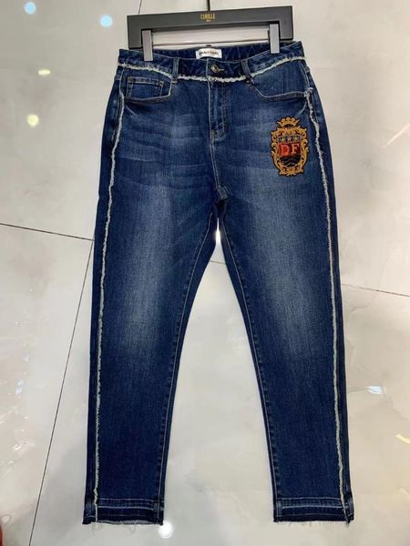 men's jeans rk218 fashion 2021 runway luxury european design party style clothing, Blue
men's jeans rk218 fashion 2021 runway luxury european design party style clothing, Blue