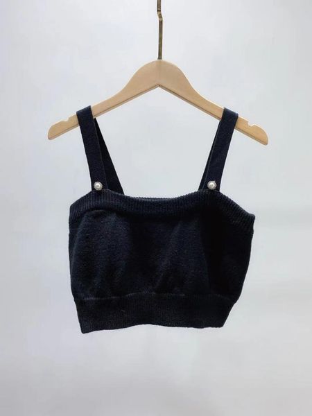 women's tanks & camis women knit buttons black simple sleeveless 2021 early autumn ladies sling tank top, White
women's tanks & camis women knit buttons black simple sleeveless 2021 early autumn ladies sling tank top, White
