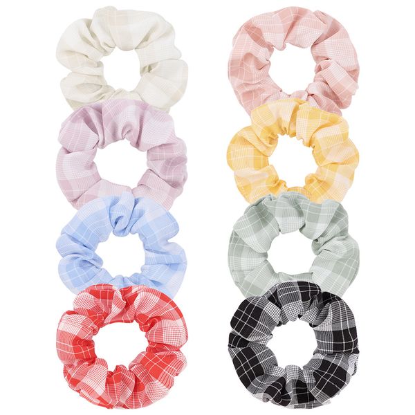 women colorful plaids large intestine hair rubber band korean style elastic scrunchies hairbands girls headwear pgraphy prop, Pink
women colorful plaids large intestine hair rubber band korean style elastic scrunchies hairbands girls headwear pgraphy prop, Pink