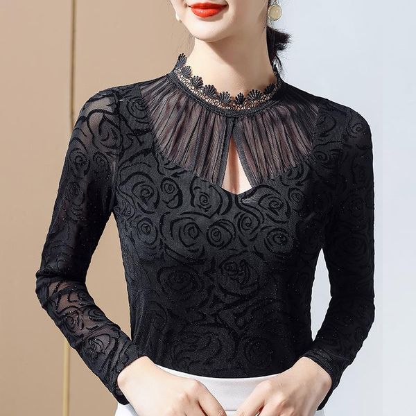 flocking bottoming shirt women t-shirt 2021 spring long sleeve mesh elegant patchwork tees plus size mujer camisetas women's, White
flocking bottoming shirt women t-shirt 2021 spring long sleeve mesh elegant patchwork tees plus size mujer camisetas women's, White