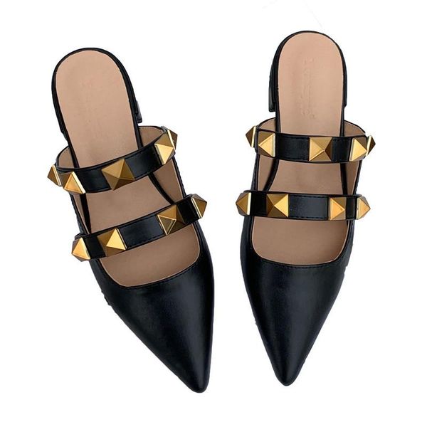 simple fashion pointed toe women's shoes spring 2021 new flat slippers ladies black outer slippers female mules slides
simple fashion pointed toe women's shoes spring 2021 new flat slippers ladies black outer slippers female mules slides