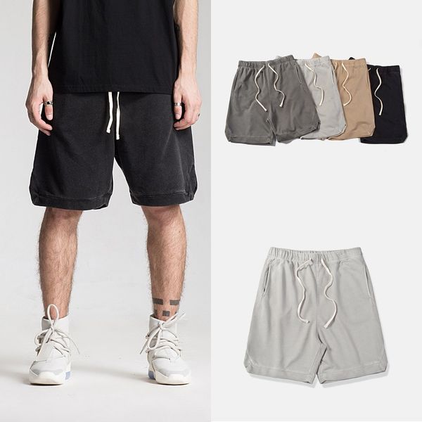 high street kanye same style washed old side open hem versatile loose capris shorts men's fashion, White;black
high street kanye same style washed old side open hem versatile loose capris shorts men's fashion, White;black