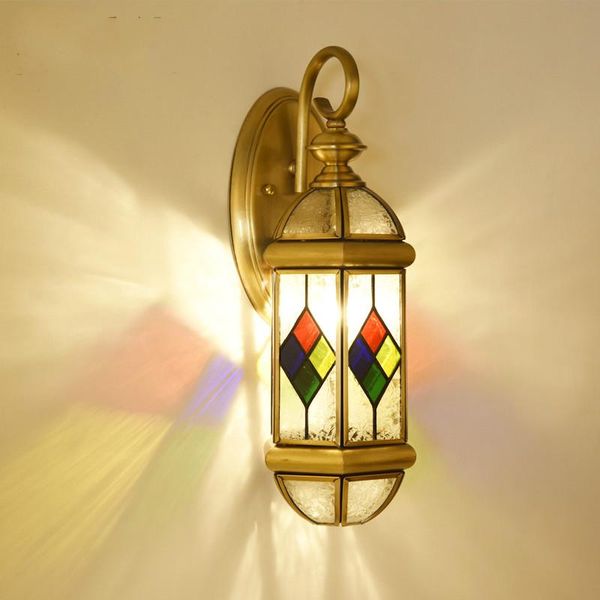 wall lamp stained glass lampshade outdoor sconce colorful tiffany garden lighting copper e27 gate light arandela
wall lamp stained glass lampshade outdoor sconce colorful tiffany garden lighting copper e27 gate light arandela