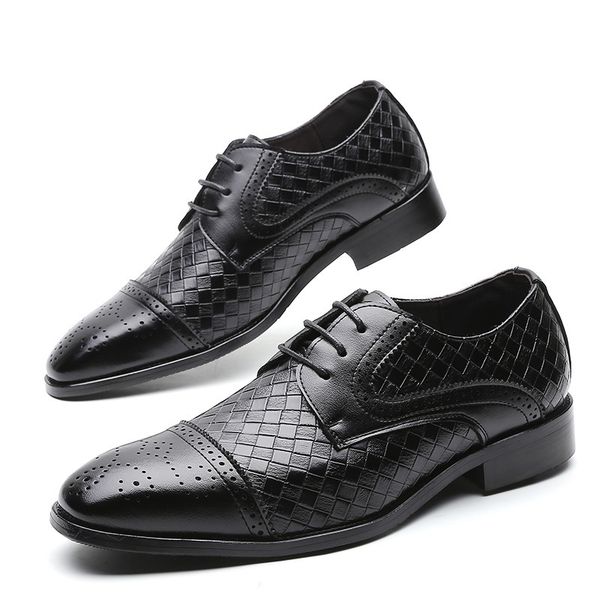 meluxury businessn leather formal shoes luxury casual brogue shoes winter wedding fashion trend shoes for men brown oxfords, Black
meluxury businessn leather formal shoes luxury casual brogue shoes winter wedding fashion trend shoes for men brown oxfords, Black