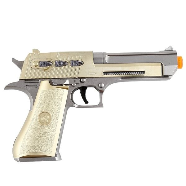 selling sand eagle flash vibration pistol simulation music light super cool children's toy electric gun
selling sand eagle flash vibration pistol simulation music light super cool children's toy electric gun