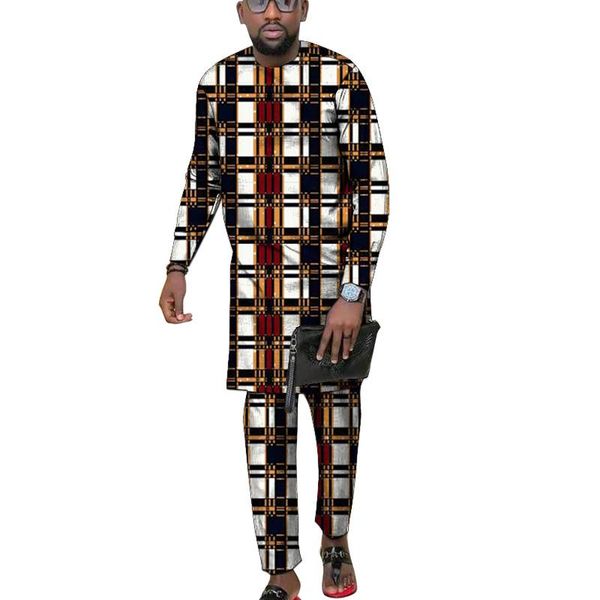 men's tracksuits banquet o-neck with pants men's printed suit male nigeria outfits custom made african wedding party garments, Gray
men's tracksuits banquet o-neck with pants men's printed suit male nigeria outfits custom made african wedding party garments, Gray