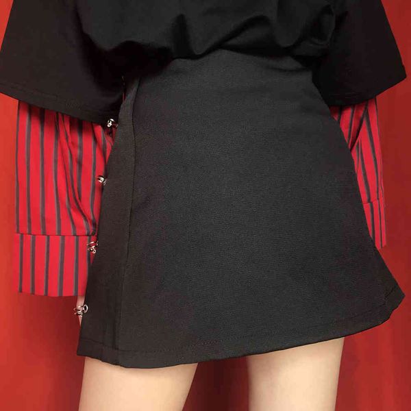 skirts flectit punk rock style safety pin a-line mini with side split high waisted collins women harajuku street wear kock, Black
skirts flectit punk rock style safety pin a-line mini with side split high waisted collins women harajuku street wear kock, Black