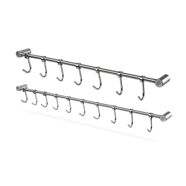hooks & rails 2 set kitchen rail rack wall mounted utensil hanging stainless steel hanger for tools pot towel 7 sliding hoo
hooks & rails 2 set kitchen rail rack wall mounted utensil hanging stainless steel hanger for tools pot towel 7 sliding hoo