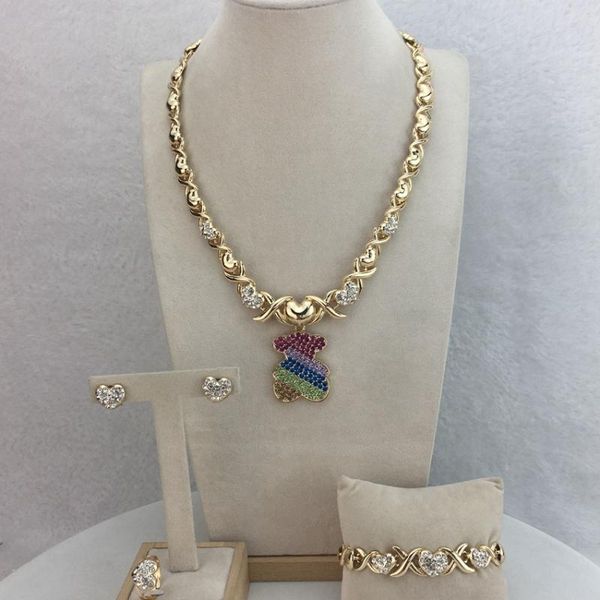 earrings & necklace arriving xoxo big jewelry sets bridal gold plated wholesale stainless steel hug and kiss i love you set, Silver
earrings & necklace arriving xoxo big jewelry sets bridal gold plated wholesale stainless steel hug and kiss i love you set, Silver
