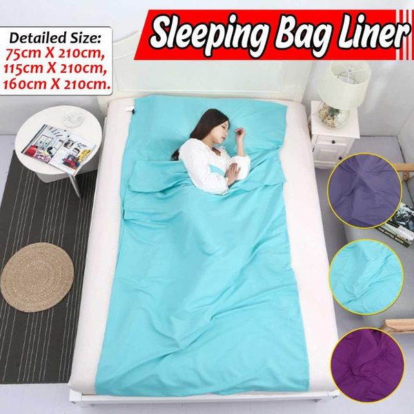 single/double people travel sheet ultralight portable el sleeping bag liner outdoor envolope compression sack bags
single/double people travel sheet ultralight portable el sleeping bag liner outdoor envolope compression sack bags