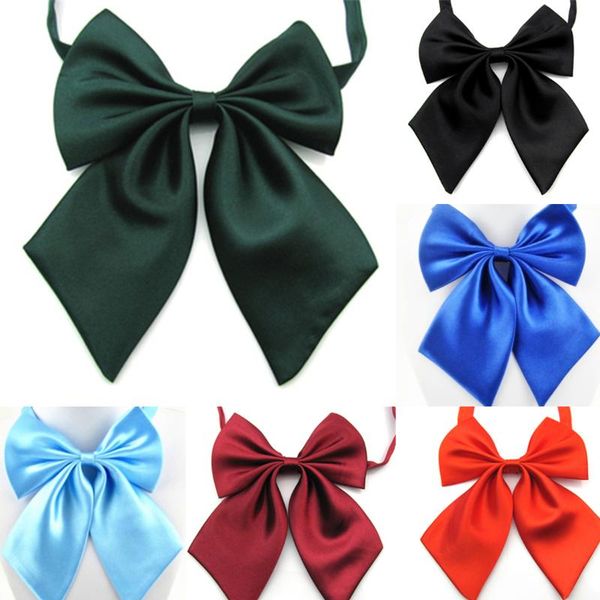neck ties women cravat butterfly bow tie silk satin professional formal wear female college solid color collar polyester neckwear, Blue;purple
neck ties women cravat butterfly bow tie silk satin professional formal wear female college solid color collar polyester neckwear, Blue;purple