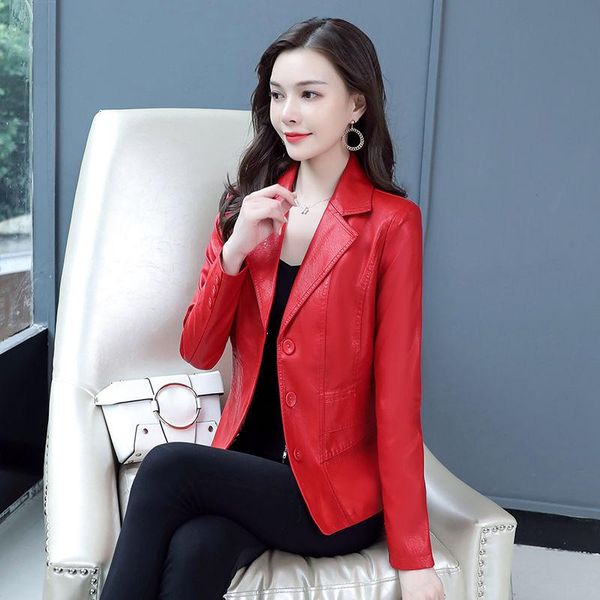 women's leather & faux 2021 spring woman black jackets female autumn vintage elegant coats ladies pu punk thin fashion overcoats h1199
women's leather & faux 2021 spring woman black jackets female autumn vintage elegant coats ladies pu punk thin fashion overcoats h1199