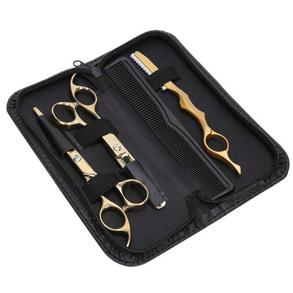 hair scissors 6pcs professional hairdressing set thinning haircut knife comb barber styling tools kit
hair scissors 6pcs professional hairdressing set thinning haircut knife comb barber styling tools kit
