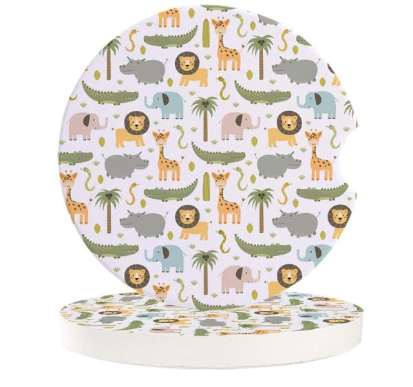 table runner ceramic stone round car coasters set cartoon animals elephant giraffe mug tea cup cold drinks mat decoration
table runner ceramic stone round car coasters set cartoon animals elephant giraffe mug tea cup cold drinks mat decoration