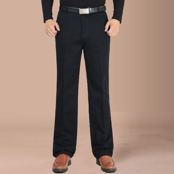 spring and summer men's casual pants loose straight cotton high waist xl long, Black
spring and summer men's casual pants loose straight cotton high waist xl long, Black