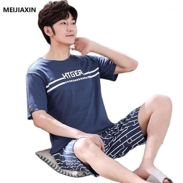 men's sleepwear summer cotton men pajamas set short sleeve round neck letter mens loose plus size 3xl male homewear clothing, Black;brown
men's sleepwear summer cotton men pajamas set short sleeve round neck letter mens loose plus size 3xl male homewear clothing, Black;brown