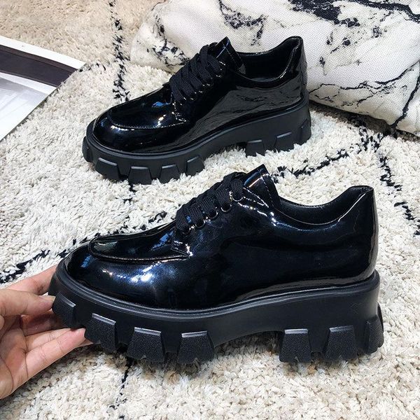 boots leather platform shoes women british style thick-soled round toe casual student short black patent ankle
boots leather platform shoes women british style thick-soled round toe casual student short black patent ankle