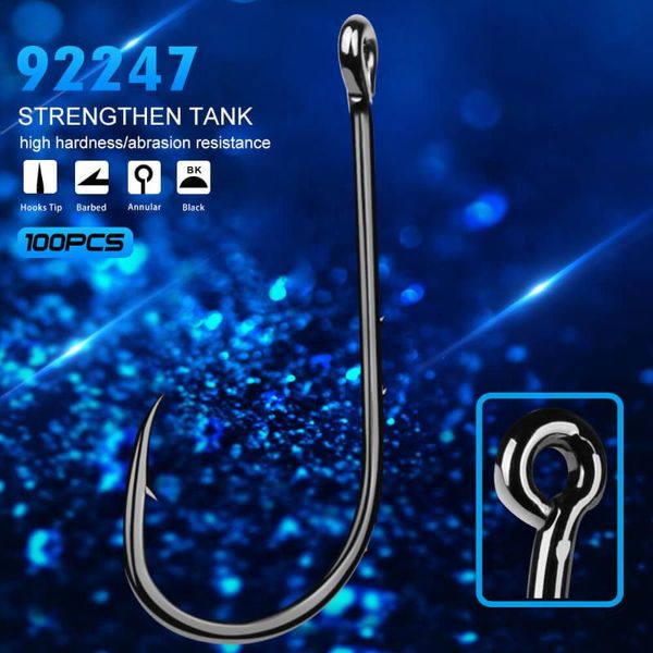 100pcs baitholder fishing hooks barbed shank beak bait holder fishhooks black carbon steel offset jig hook
100pcs baitholder fishing hooks barbed shank beak bait holder fishhooks black carbon steel offset jig hook