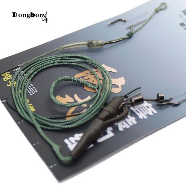 fishing hooks 1 set handmade carp rig ready tied hair with coated line leadcorn leader for
fishing hooks 1 set handmade carp rig ready tied hair with coated line leadcorn leader for