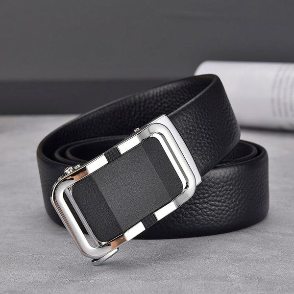 belts leather belt for men genuine men's black automatic alloy buckle classic fashion luxury, Black;brown
belts leather belt for men genuine men's black automatic alloy buckle classic fashion luxury, Black;brown