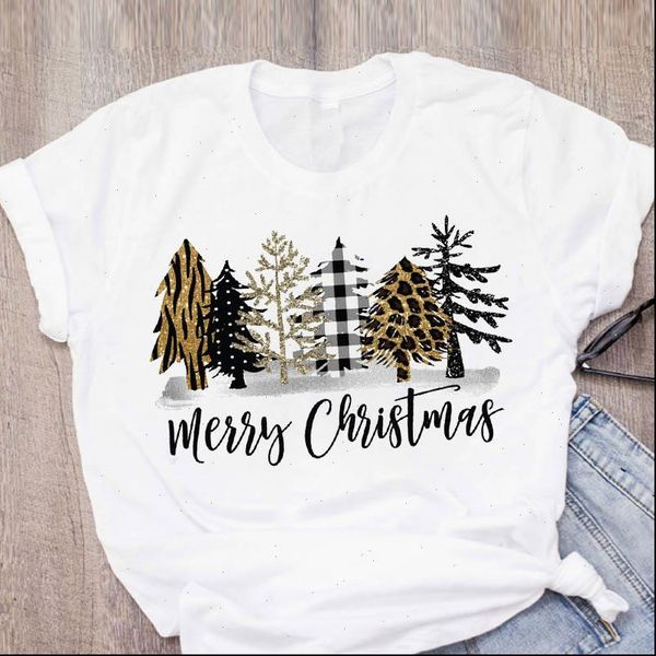women graphic leopard tree short sleeve 90s clothes merry christmas clothing female printed lady tees t shirt, White
women graphic leopard tree short sleeve 90s clothes merry christmas clothing female printed lady tees t shirt, White