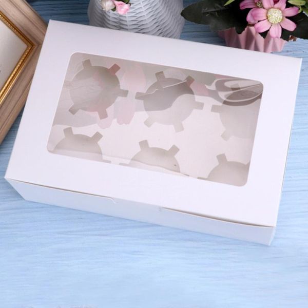gift wrap 10pcs packaging bakery cupcake box 2 4 6 holes storage case wedding party clear window container paperboard muffin birthday
gift wrap 10pcs packaging bakery cupcake box 2 4 6 holes storage case wedding party clear window container paperboard muffin birthday