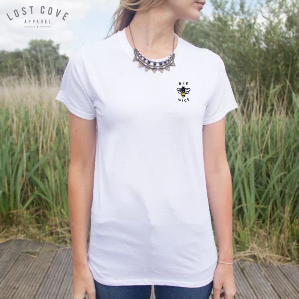 * bee nice t-shirt tee funny cute grunge tumblr summer be positive pocket *, White;black
* bee nice t-shirt tee funny cute grunge tumblr summer be positive pocket *, White;black