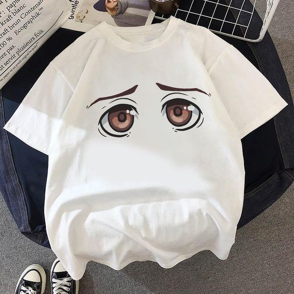women's t-shirt summer simple style fashion harajuku women tee shirts face eyebrows lip printing cotton ladies o-neck, White
women's t-shirt summer simple style fashion harajuku women tee shirts face eyebrows lip printing cotton ladies o-neck, White