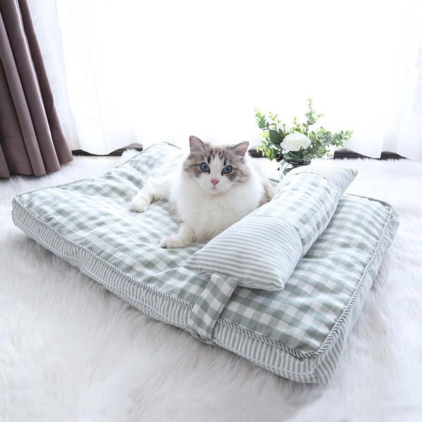 kennels & pens super soft pet bed kennel rectangle lattice sofa removable washable cat puppy house portable supplies
kennels & pens super soft pet bed kennel rectangle lattice sofa removable washable cat puppy house portable supplies