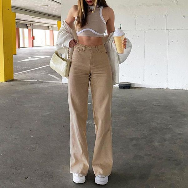 women's jeans y2k for girls female 2021fashion stylish solid baggy mom denim pants women high waisted trouser capris streetwear, Blue
women's jeans y2k for girls female 2021fashion stylish solid baggy mom denim pants women high waisted trouser capris streetwear, Blue