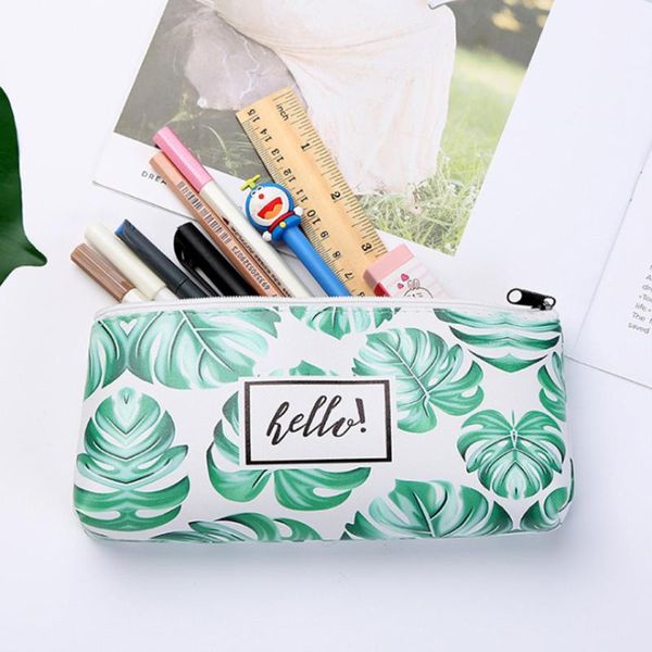 pencil bags 10pcs/lot korea small fesh large leaves cute capacity pu case school supplies stationery bag office
pencil bags 10pcs/lot korea small fesh large leaves cute capacity pu case school supplies stationery bag office
