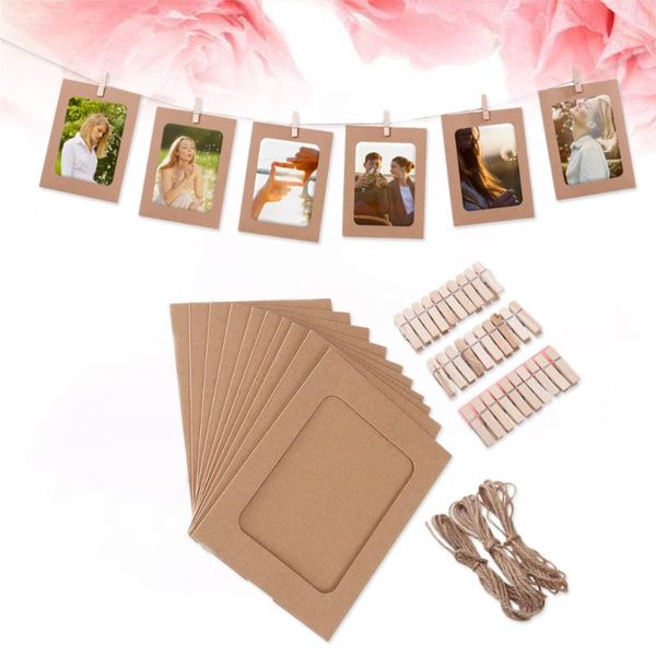 30pcs 6inch creative vintage cowhide hanging paper po frame personalized painting picture for wall frames
30pcs 6inch creative vintage cowhide hanging paper po frame personalized painting picture for wall frames