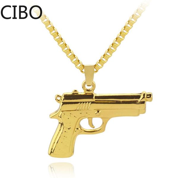 pendant necklaces 2021 golden submachine gun hip hop pistol necklace women men fashion jewelry cool collar accessories, Silver
pendant necklaces 2021 golden submachine gun hip hop pistol necklace women men fashion jewelry cool collar accessories, Silver