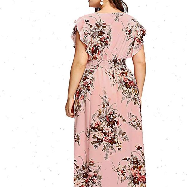 plus size summer v neck womens pants floral print boho sleeveless party maxi dress l colorful comfortable breathe fashion saia, White
plus size summer v neck womens pants floral print boho sleeveless party maxi dress l colorful comfortable breathe fashion saia, White