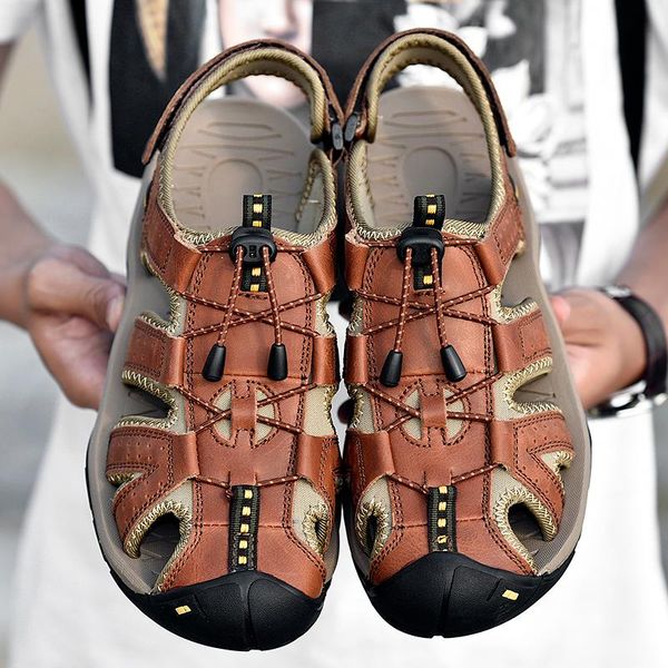 sandals 39 hollow lightweight breathable casual leather mens shoes large sizes47 summer genuine outdoor beach sandalia masculina, Black
sandals 39 hollow lightweight breathable casual leather mens shoes large sizes47 summer genuine outdoor beach sandalia masculina, Black