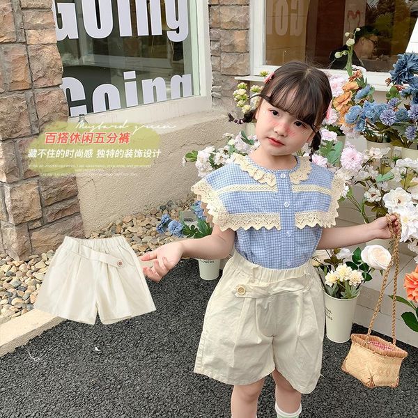 shorts summer arrival korean style children's short pants loose suit casual all-match fashion for cool baby girls, Black
shorts summer arrival korean style children's short pants loose suit casual all-match fashion for cool baby girls, Black
