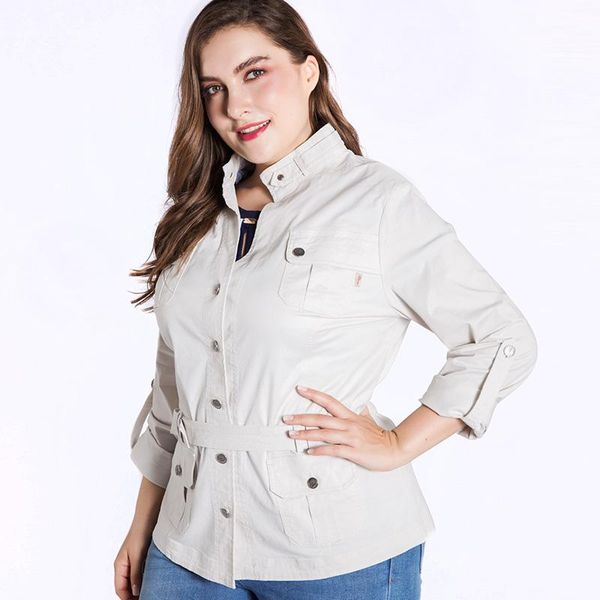 women's jackets mg 2021 spring arrival womens plus size mom trench coat fashion ladies elegant women large jacket, Black;brown
women's jackets mg 2021 spring arrival womens plus size mom trench coat fashion ladies elegant women large jacket, Black;brown