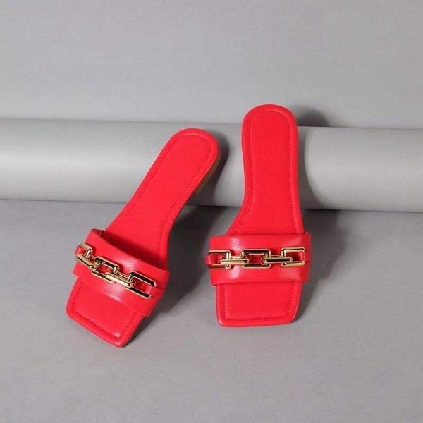 summer fashion trend women's shoes flat sandals solid color chain slippers outdoor beach shoes slides black flip flop plus size
summer fashion trend women's shoes flat sandals solid color chain slippers outdoor beach shoes slides black flip flop plus size