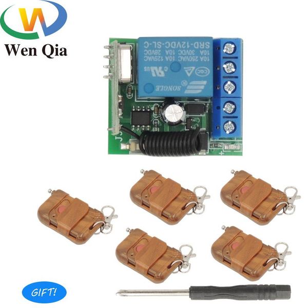 smart home control 433 mhz wireless rf remote switch module dc 12v 1ch transmitter electronic lock cardoor led light lampbulb
smart home control 433 mhz wireless rf remote switch module dc 12v 1ch transmitter electronic lock cardoor led light lampbulb