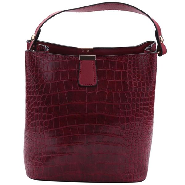 shoulder bags retro alligator bucket women crocodile pattern handbag capacity casual messenger ladies pu purse
shoulder bags retro alligator bucket women crocodile pattern handbag capacity casual messenger ladies pu purse