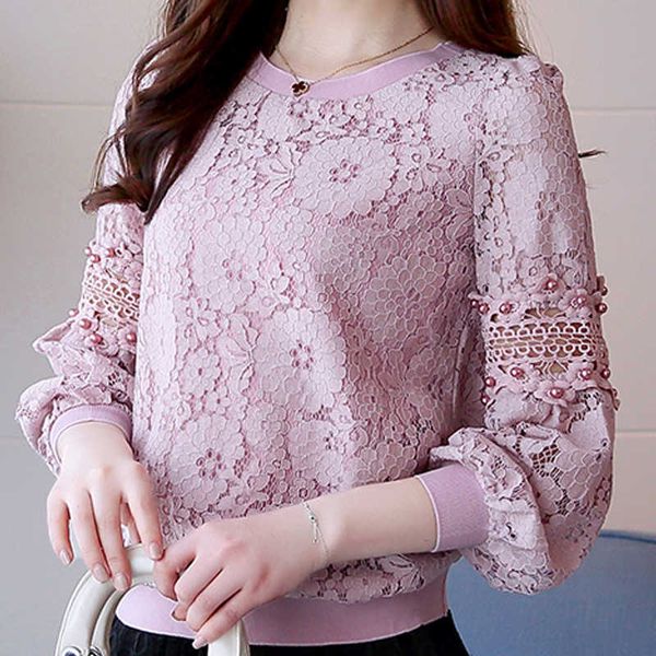 blusas blouses femme beading long sleeve blouse women women blusas mujer de moda o-neck hollow lace blouse shirt e720 210602, White
blusas blouses femme beading long sleeve blouse women women blusas mujer de moda o-neck hollow lace blouse shirt e720 210602, White